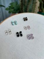 Brinco cristal lapidado biponta- Mini - Image 2