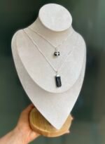 Pingente Turmalina negra