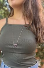 colar longo ametista bruta - Image 2