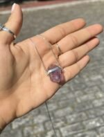 colar longo ametista bruta - Image 3