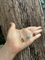 Pingente cristal na garra