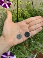 Pingente cristais aplicados- Turmalina Negra - Image 2